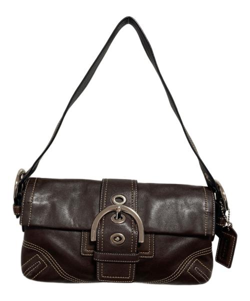 COACH（コーチ）COACH (コーチ) SOHO ミニハンドバッグ ブラウンの古着・服飾アイテム