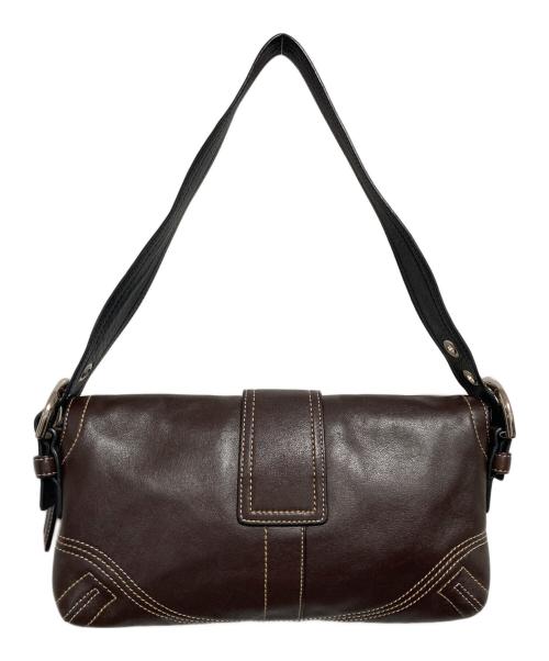 COACH（コーチ）COACH (コーチ) SOHO ミニハンドバッグ ブラウンの古着・服飾アイテム