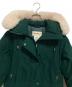 中古・古着 Eddie Bauer (エディーバウアー) ファーダウンコート グリーン サイズ:XS：5000円