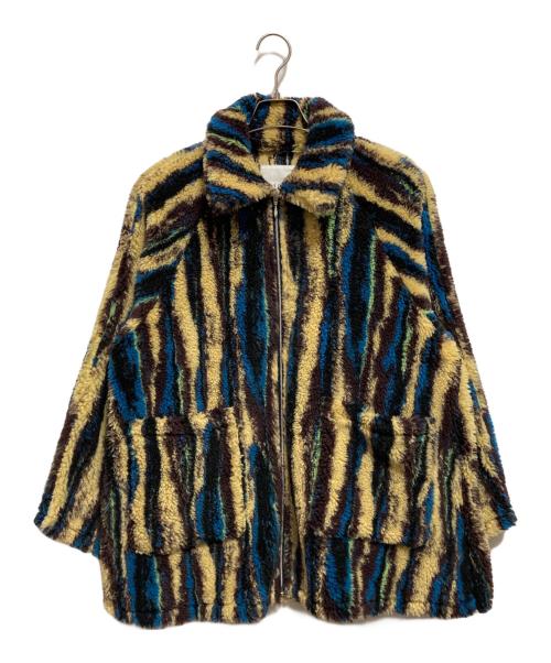 CREOLME（クレオルム）CREOLME (クレオルム) ボアジャケット マルチカラー サイズ:FREEの古着・服飾アイテム