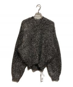 中古・古着通販】MURRAL (ミューラル) Snowflake jacquard velor top