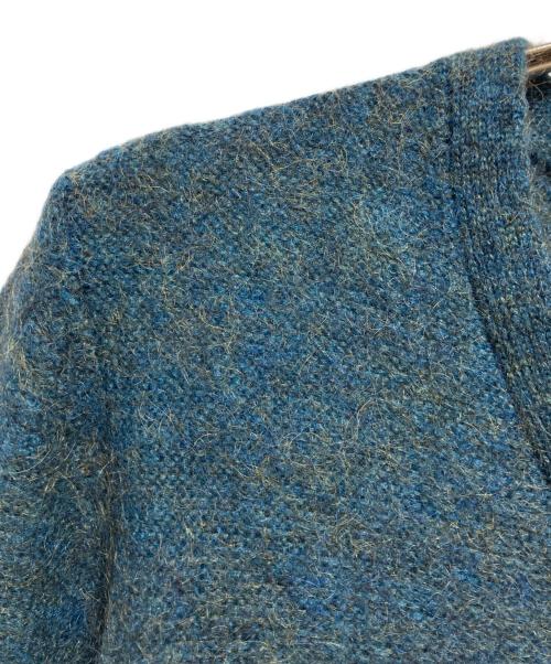 The Duffer of ST.George（ザ ダファーオブセントジョージ）The DUFFER of ST.GEORGE (ザ ダファーオブセントジョージ) ニットカーディガン ブルー サイズ:Mの古着・服飾アイテム