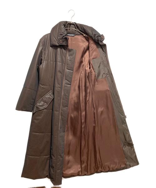 WIND COAT（ウィンドコート）WIND COAT (ウィンドコート) 中綿コート ブラウン サイズ:Mの古着・服飾アイテム