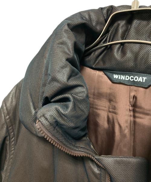 WIND COAT（ウィンドコート）WIND COAT (ウィンドコート) 中綿コート ブラウン サイズ:Mの古着・服飾アイテム