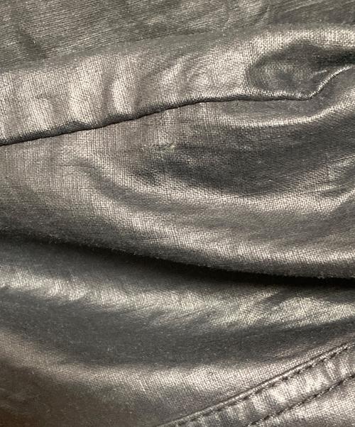 GIORGIO ARMANI（ジョルジョアルマーニ）GIORGIO ARMANI (ジョルジョアルマーニ) 加工ロングコート ネイビー サイズ:52の古着・服飾アイテム