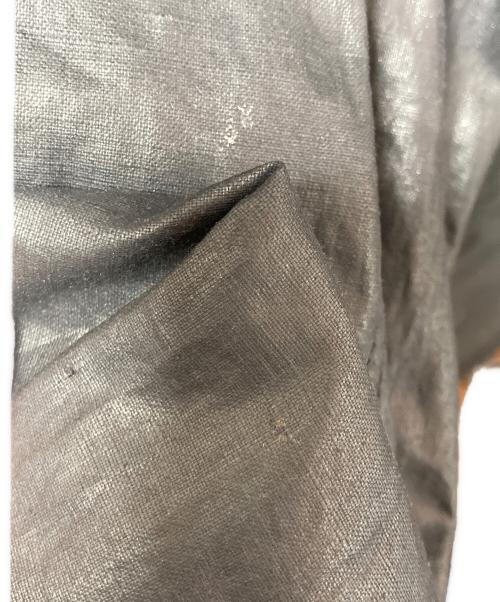 GIORGIO ARMANI（ジョルジョアルマーニ）GIORGIO ARMANI (ジョルジョアルマーニ) 加工ロングコート ネイビー サイズ:52の古着・服飾アイテム