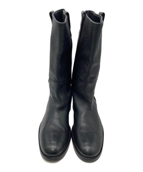 GIORGIO ARMANI（ジョルジョアルマーニ）GIORGIO ARMANI (ジョルジョアルマーニ) エンジニアブーツ ブラック サイズ:43の古着・服飾アイテム