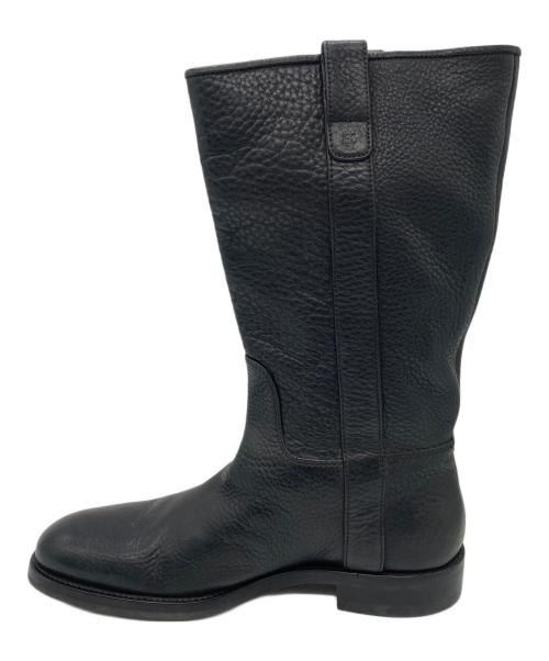 GIORGIO ARMANI（ジョルジョアルマーニ）GIORGIO ARMANI (ジョルジョアルマーニ) エンジニアブーツ ブラック サイズ:43の古着・服飾アイテム