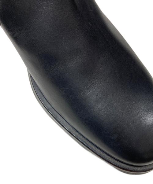 GIORGIO ARMANI（ジョルジョアルマーニ）GIORGIO ARMANI (ジョルジョアルマーニ) サイドジップブーツ ブラック サイズ:43の古着・服飾アイテム