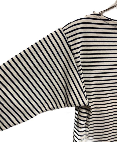 OUTIL（ウティ）OUTIL (ウティ) バスクシャツ ホワイト×ネイビー サイズ:SIZE 2の古着・服飾アイテム