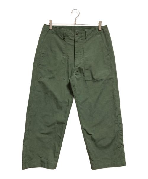 CALIFORNIA SPORTSWEAR（カリフォルニア スポーツウェア）California Sportswear (カリフォルニア スポーツウェア) UTILITY TROUSERS グリーン サイズ:Sの古着・服飾アイテム