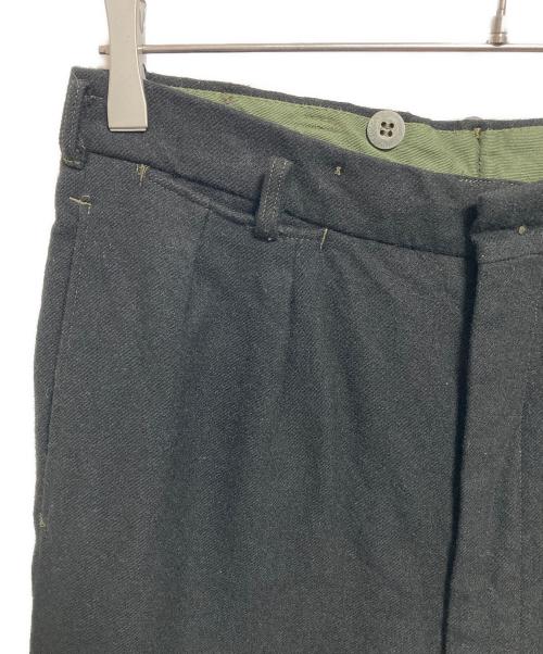Australian Army（オーストラリア軍）Australian Army (オーストラリア軍) 黒染めウールドレスパンツ ブラック サイズ:32Sの古着・服飾アイテム
