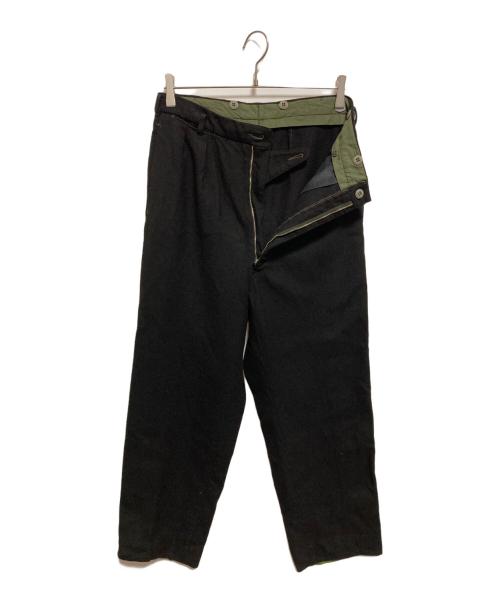 Australian Army（オーストラリア軍）Australian Army (オーストラリア軍) 黒染めウールドレスパンツ ブラック サイズ:32Sの古着・服飾アイテム