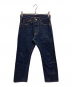DENIMEドゥニーム）の古着「セルビッチデニムパンツ」｜インディゴ