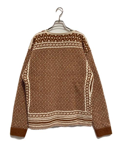TODAYFUL（トゥデイフル）TODAYFUL (トゥデイフル) Nordic Over Knit ブラウン サイズ:FREEの古着・服飾アイテム