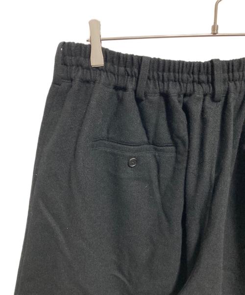 s'yte（サイト）s'yte (サイト) Flannel+Ecuadorian Woven Braid Switch Flame Culotte Pants ブラック サイズ:3の古着・服飾アイテム