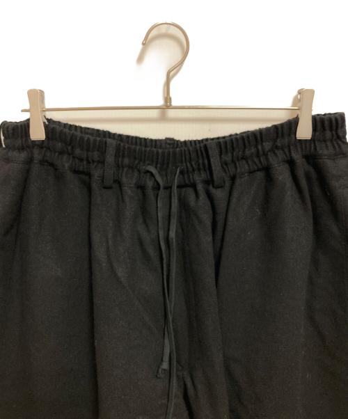 s'yte（サイト）s'yte (サイト) Flannel+Ecuadorian Woven Braid Switch Flame Culotte Pants ブラック サイズ:3の古着・服飾アイテム