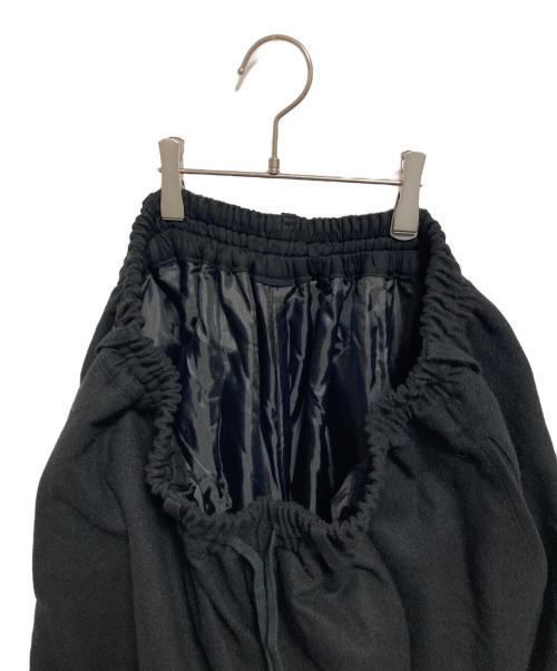 s'yte（サイト）s'yte (サイト) Flannel+Ecuadorian Woven Braid Switch Flame Culotte Pants ブラック サイズ:3の古着・服飾アイテム