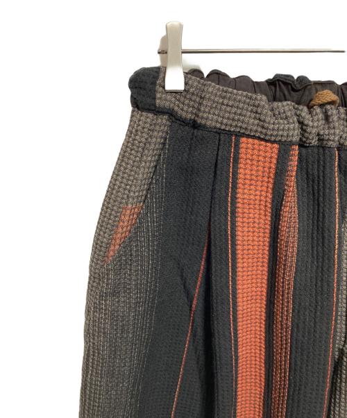 tamaki niime（タマキ ニイメ）tamaki niime (タマキ ニイメ) イージーワイドパンツ ブラウン サイズ:FREEの古着・服飾アイテム