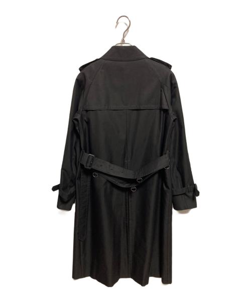 Aquascutum（アクアスキュータム）Aquascutum (アクアスキュータム) ライナー付トレンチコート ブラック サイズ:6の古着・服飾アイテム