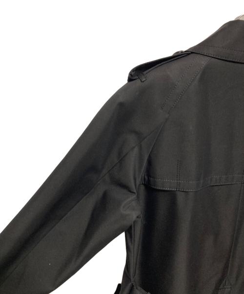 Aquascutum（アクアスキュータム）Aquascutum (アクアスキュータム) ライナー付トレンチコート ブラック サイズ:6の古着・服飾アイテム