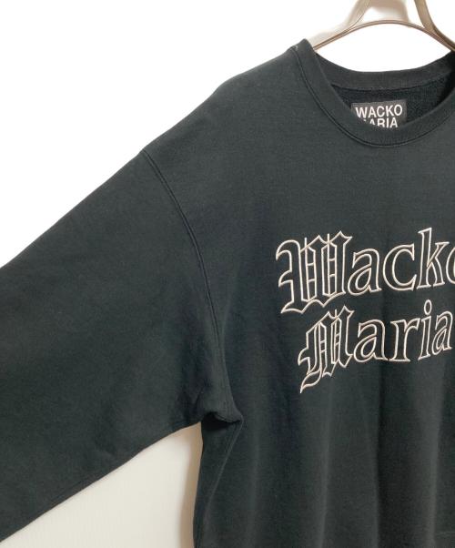 WACKO MARIA（ワコマリア）WACKO MARIA (ワコマリア) HEAVY WEIGHT CREW NECK SWEAT SHIRT ブラック サイズ:XLの古着・服飾アイテム