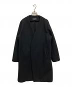 UNITED TOKYOユナイテッドトーキョー）の古着「ボンディングメルトンVネックコート」｜ブラック