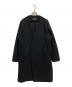 UNITED TOKYO（ユナイテッドトーキョー）の古着「ボンディングメルトンVネックコート」｜ブラック