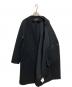 UNITED TOKYO (ユナイテッドトーキョー) ボンディングメルトンVネックコート ブラック サイズ:3：5000円