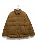 THE NORTHFACE PURPLELABELザ・ノースフェイス パープルレーベル）の古着「Corduroy Down Shirt Jacket」｜ブラウン