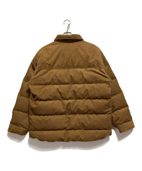 THE NORTHFACE PURPLELABEL（ザ・ノースフェイス パープルレーベル）THE NORTHFACE PURPLELABEL (ザ・ノースフェイス パープルレーベル) Corduroy Down Shirt Jacket ブラウン サイズ:XLの古着・服飾アイテム