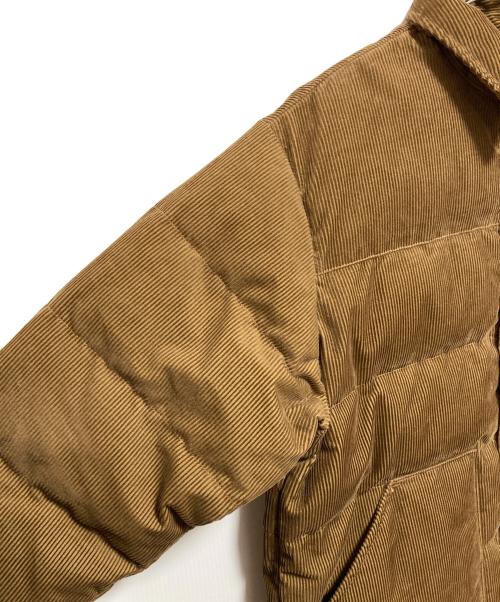 THE NORTHFACE PURPLELABEL（ザ・ノースフェイス パープルレーベル）THE NORTHFACE PURPLELABEL (ザ・ノースフェイス パープルレーベル) Corduroy Down Shirt Jacket ブラウン サイズ:XLの古着・服飾アイテム
