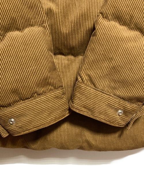THE NORTHFACE PURPLELABEL（ザ・ノースフェイス パープルレーベル）THE NORTHFACE PURPLELABEL (ザ・ノースフェイス パープルレーベル) Corduroy Down Shirt Jacket ブラウン サイズ:XLの古着・服飾アイテム