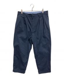 BEAMS PLUS（ビームスプラス）の古着「2 Pleats Tapered Twill」｜ネイビー