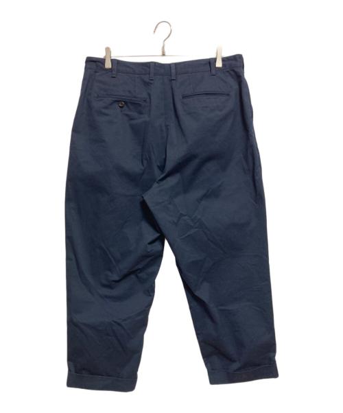 BEAMS PLUS（ビームスプラス）BEAMS PLUS (ビームスプラス) 2 Pleats Tapered Twill ネイビー サイズ:XLの古着・服飾アイテム