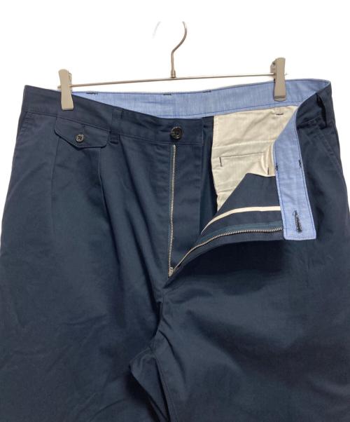 BEAMS PLUS（ビームスプラス）BEAMS PLUS (ビームスプラス) 2 Pleats Tapered Twill ネイビー サイズ:XLの古着・服飾アイテム