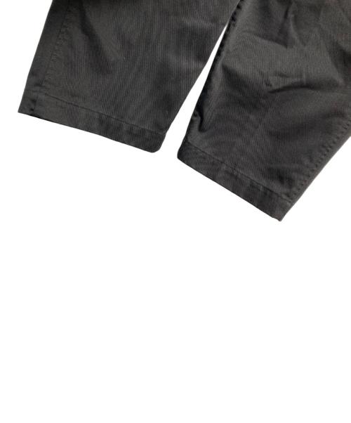 CAHLUMN（カウラム）CAHLUMN (カウラム) TC Twill 1 Tuck Pants ブラック サイズ:XLの古着・服飾アイテム