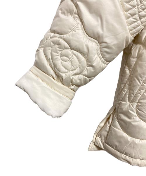 journal standard luxe（ジャーナルスタンダード ラックス）JOURNAL STANDARD LUXE (ジャーナルスタンダード ラックス) manipuri (マニプリ) QUILTED MILITALY JACKET アイボリー サイズ:FREE 未使用品の古着・服飾アイテム