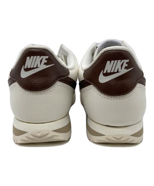 NIKE（ナイキ）NIKE (ナイキ) コルテッツ レザー ローカットスニーカー ホワイト×ブラウン サイズ:24.5の古着・服飾アイテム