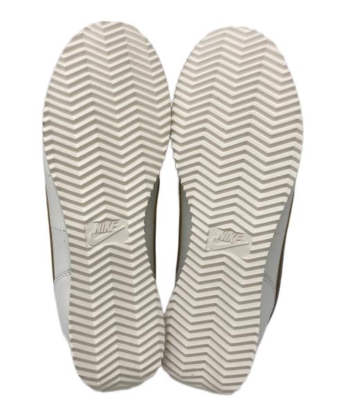 NIKE（ナイキ）NIKE (ナイキ) コルテッツ レザー ローカットスニーカー ホワイト×ブラウン サイズ:24.5の古着・服飾アイテム