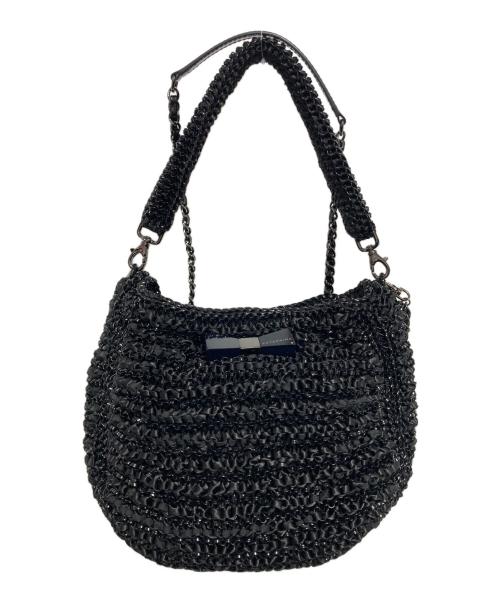 ANTEPRIMA（アンテプリマ）ANTEPRIMA (アンテプリマ) 2WAYワイヤーバッグ ブラックの古着・服飾アイテム