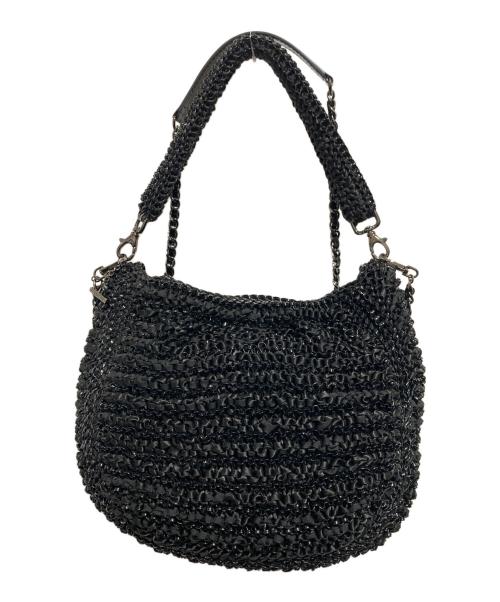 ANTEPRIMA（アンテプリマ）ANTEPRIMA (アンテプリマ) 2WAYワイヤーバッグ ブラックの古着・服飾アイテム