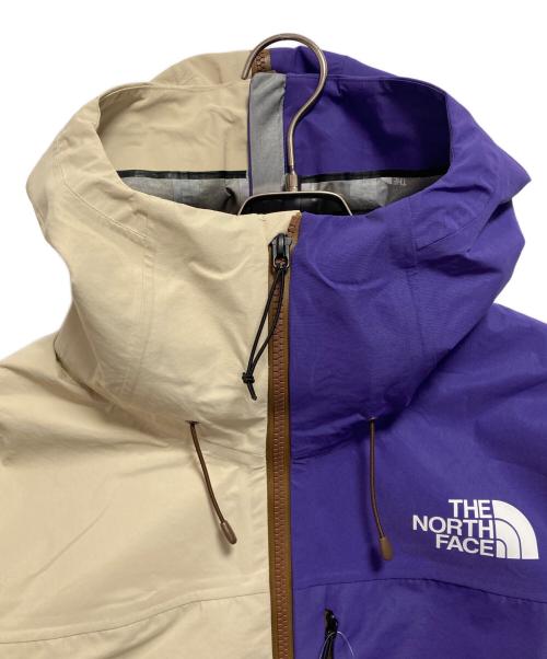 THE NORTH FACE（ザ ノース フェイス）THE NORTH FACE (ザ ノース フェイス) Supreme (シュプリーム) Split Taped Seam Shell Jacket ベージュ×パープル サイズ:Lの古着・服飾アイテム