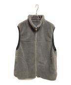 SLOBE IENAスローブ イエナ）の古着「ボアスタンドベスト」｜グレー