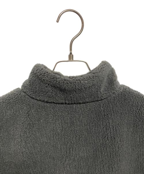 SLOBE IENA（スローブ イエナ）SLOBE IENA (スローブ イエナ) ボアスタンドベスト グレー サイズ:FREEの古着・服飾アイテム