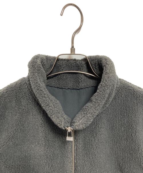 SLOBE IENA（スローブ イエナ）SLOBE IENA (スローブ イエナ) ボアスタンドベスト グレー サイズ:FREEの古着・服飾アイテム