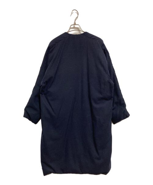 blanc basque（ブランバスク）BLANC basque (ブランバスク) バイカラーダウンコート ネイビー サイズ:38の古着・服飾アイテム