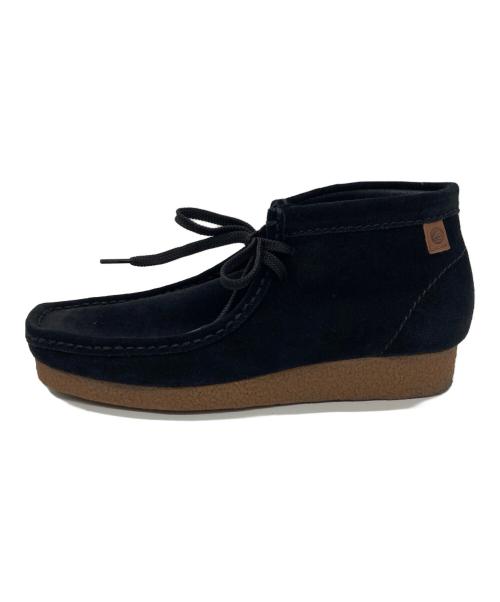 CLARKS（クラークス）CLARKS (クラークス) ワラビー シェイカーブーツ ブラック サイズ:SIZE US 8Mの古着・服飾アイテム