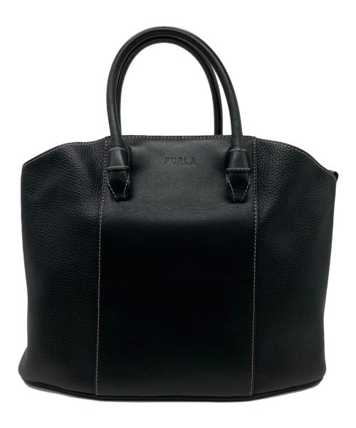 FURLA（フルラ）FURLA (フルラ) ミアステラ Lサイズ 2WAYバッグ ブラックの古着・服飾アイテム