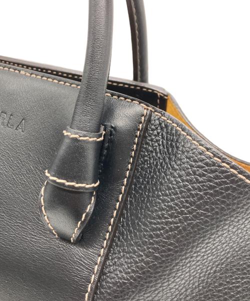 FURLA（フルラ）FURLA (フルラ) ミアステラ Lサイズ 2WAYバッグ ブラックの古着・服飾アイテム